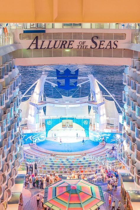 Allure Of The Seas Royal Caribbean, Royal Carribean Cruise, Carribean Cruise, Best Cruise Ships, Harmony Of The Seas, Disney Ships, Cruise Destinations, Royal Caribbean Cruise, Luxury Cruise