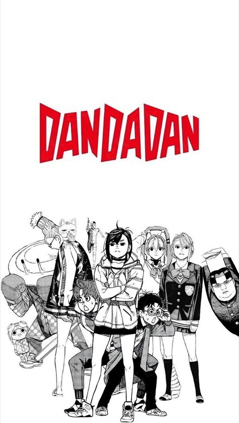 Dan Da Dan Posters, Dan Dan Dan Anime Wallpaper, Dandadan Official Art, Dandadan Wallpaper Manga, Dandadan Poster, Dandandan Wallpaper, Dandadan Wallpaper, Dandadan Manga, Bee And Puppycat