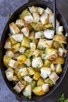 Cod And Potatoes, Grilled Cod Recipes, Baked Potato Recipe, Grilled Cod, Roasted Cod, Perfect Baked Potato, Baked Potato Recipes, Cod Recipes, Potato Recipe