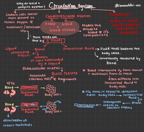 Body Fluids And Circulation Notes, General Organic Chemistry, Emt Basic, Med Notes, Neet Notes, Science Diagrams, Learn Biology, Medical Drawings, Greatest Common Factors