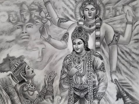 #art#artist#artwork#sketching#artsketch#indiandrawing #sketch #sketching#pencilart #swijart5k #indiansketch #pencilsketch#art_publishers #pencilartwork#artlovers #krishna #krishnaart Krishna And Arjuna Drawing, Arjun Sketch Mahabharat, Mahabharat Sketch Pencil, Mahabharat Sketch, Mahabharat Drawing, Krishna Mahabharat, Pencilsketch Art, Indian Drawing, Jagannath Temple