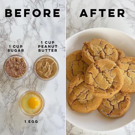 Smart Cookies, Butter Cookie Recipe, Peanut Butter Cookie, Peanut Butter Cookie Recipe, Butter Cookie, ح�لويات صحية, 3 Ingredient, Healthy Sweets, Peanut Butter Cookies