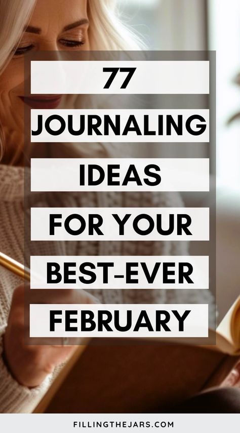 Embark on a journey of self-expression with our 77 February journaling ideas! Perfect for anyone seeking to invigorate their February journal, these prompts are a treasure trove of creativity. Dive into the art of creative journaling and discover an array of thought-provoking, imaginative prompts. Whether you're looking for journal inspiration or ways to deepen your February journaling practice, this collection is your key to unlocking a month full of introspective and creative exploration. February Journal Ideas, February Holidays, Gratitude Prompts, Happiness Journal, Daily Journal Prompts, Creative Journaling, Cool Journals, For Journal, Creative Writing Prompts