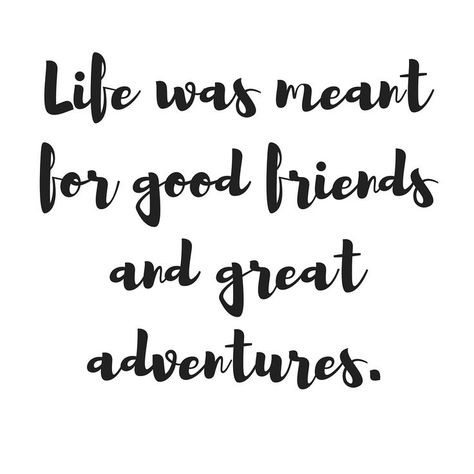 1000+ Travel With Friends Quotes on Pinterest | Quotes for you ... Vaycay Quotes, New Adventure Quotes, Kids Silhouette, Scrapbook Quotes, Travel Captions, Quotes Friendship, Short Words, Travel Humor, Super Quotes