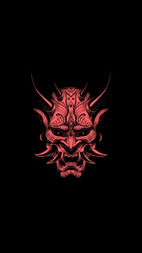 Shinigami Wallpaper, Oni Wallpaper, Oni Masks, Demon Artwork, Japanese Urban Legends, Soul Cards, Japanese Wallpaper Iphone, Japanese Oni, West Gate