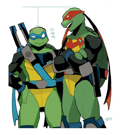 Leo And Raph, Turtles Forever, Teenage Mutant Ninja Turtles Movie, Tmnt Leo, Ninja Turtles Funny, Tmnt Comics, Teenage Mutant Ninja Turtles Artwork, Teenage Mutant Ninja Turtles Art, Ninja Turtles Artwork