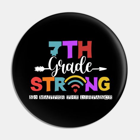 Hello Virtual 7th Seventh Grade Strong No Matter The Distance Back to School present for 7th Grade Students and Teachers. Perfect for Students & Teachers on the First Day of School, Graduation at Home School, Virtual Learning, Elearning. Hello virtual Seventh grade cool & funny 2021 virtual learning back to school present graduate tee for kids young boys girls son daughter. Can use this trending tee for graduation at home school and distance learning, remote classroom, online school. -- Choose f 7 Seven, Virtual Learning, Seventh Grade, Student Teacher, 7th Grade, Online School, School Graduation, First Day Of School, Distance Learning