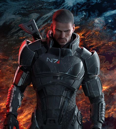 Commander Shepard - Male Mass Effect 5, Mass Effect Shepard, Shepard Mass Effect, Mass Effect 4, Mass Effect Games, Mass Effect 1, Mass Effect 3, Commander Shepard, Red Dead Redemption