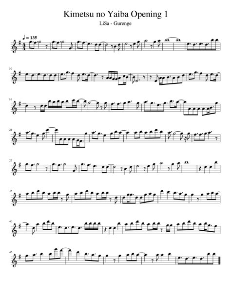 Anime Sheet Music Violin, Sleigh Ride Flute Sheet Music, Demon Slayer Opening, Anime Sheet Music, Hamilton Sheet Music, Free Violin Sheet Music, Popular Piano Sheet Music, Sheet Music Crafts, Trumpet Sheet Music