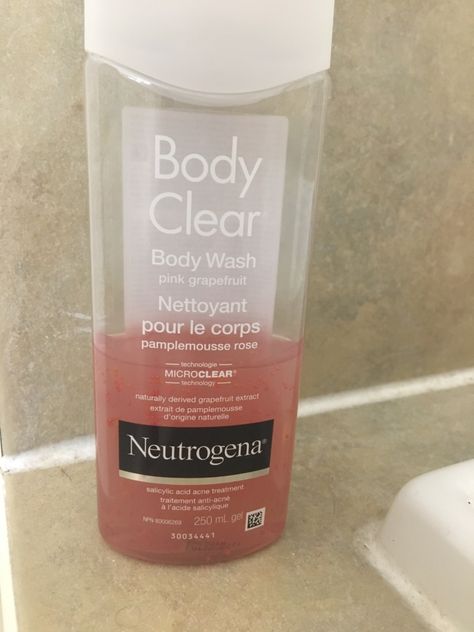 Neutrogena Body Clear Body Wash Review Neutrogena Body Clear Body Wash, Acne Body Wash, Skincare Blog, Skincare Review, Clear Acne, Salicylic Acid, Body Wash, Care Products, Blog Posts