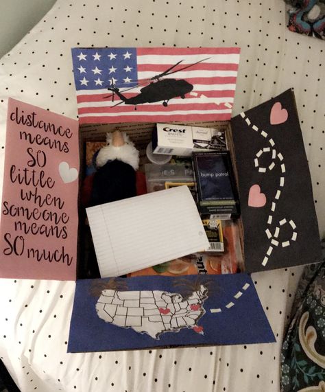 Boyfriend Long Distance Gifts Care Packages, Military Care Package Ideas Fathers Day, Underway Navy Care Packages, Deployment Care Packages For Husband, Boyfriend Deployment Gifts, Navy Gifts For Him, Deployment Date Ideas, Deployment Scrapbook Ideas, Deployment Letter Ideas