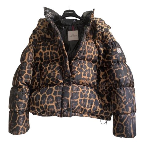 Moncler Coat for women | Buy or Sell your Designer Coats online! - Vestiaire Collective Moncler Coat Women, Moncler Jacket Women, Moncler Coat, Moncler Puffer, Leopard Jacket, Moncler Women, Designer Coats, Moncler Jacket, Leopard Fashion