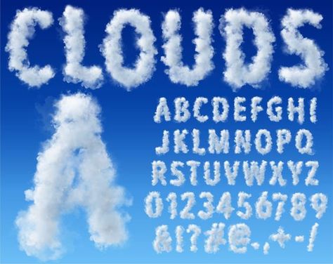 Clouds PNG Letters, Transparent Background, Clouds Alphabet Clip Art, PNG, Clouds Letters, Cloud Letters, Sky Letters, Clouds 22AT Cloud Letters Font, Clouds Words, Cloud Lettering, Cloud Letters, Cloud Font, Background Clouds, Clouds Png, Alphabet Frames, Rap Album Covers