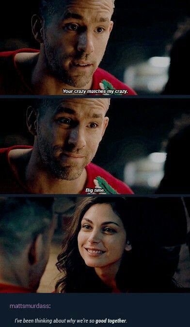 Wade + Vanessa Wade And Vanessa Deadpool, Deadpool And Vanessa, Vanessa Deadpool, Deadpool Vanessa, Wade And Vanessa, Morena Baccarin Deadpool, Geeky Quotes, Deadpool Love, Ryan Reynolds Deadpool