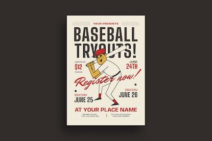 Baseball Tryouts Flyer, Print Templates ft. baseball & tournament - Envato Elements Holiday Party Flyer, Bowling Tournament, Baseball Match, Baseball Tournament, Festival Flyer, Gold Holiday, Place Names, Envato Elements, Party Flyer