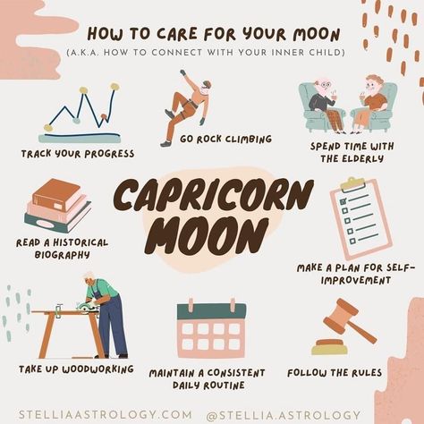 Sagittarius Sun Capricorn Moon, Moon In Capricorn Astrology, Capricorn Self Care, Moon In Capricorn Aesthetic, Capricorn Moon Women, Capricorn Moon Aesthetic, Capricorn Witch, Capricorn Moon Sign, Moon Capricorn