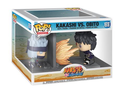 Kakashi Vs Obito, Naruto Shippuden Kakashi, Kakashi Anbu, Naruto Collection, Reaction Faces, Vinyl Display, School Needs, Movie Moments, Mini Figurine