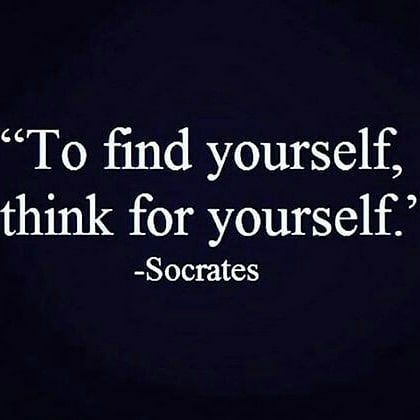 Question That Make You Think, Questions For Myself, Questioning Life, Second Income, Inner Voice, Love Me Quotes, Socrates, Ideas Quotes, Trendy Quotes