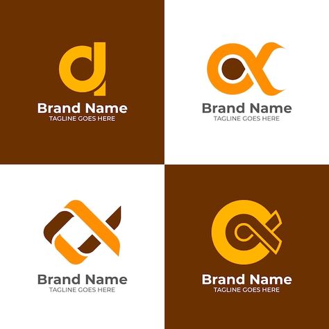 Alpha Logo Design Ideas, Alpha Logo Design, Flat Design Colors, Alpha Logo, Alpha Alpha, Flat Logo, Logo Design Ideas, Graphics Logo, Flat Design