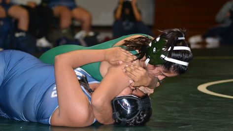 The girls wrestling team is growing at Glenbard West - BVM Sports High School Sport, Girls Wrestling, Wrestling Coach, West High School, Wrestling Team, Gym Classes, High School Sports, School Sports, One Team