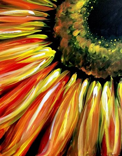 Paint Nite. Drink. Paint. Party! We host painting events at local bars. Come join us for a Paint Nite Party!. Paint Nite, Easy Canvas Painting, Sunflower Art, Sunflower Painting, Painting Flowers, Night Painting, Painting Class, Paint Party, Canvas Art Painting