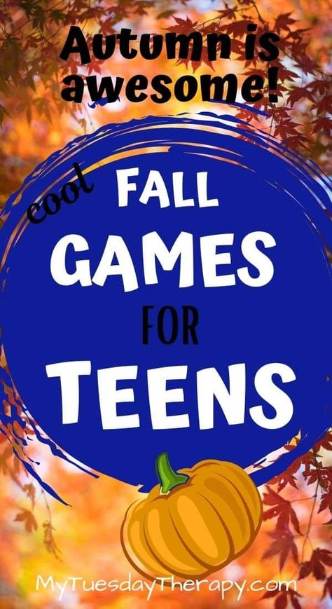 Fall Game Night, Fall Games For Kids, Fall Festival Activities, Harvest Games, Games For Teenagers, School Fall Festival, Fall Party Games, Fall Birthday Party, Fall Festival Games