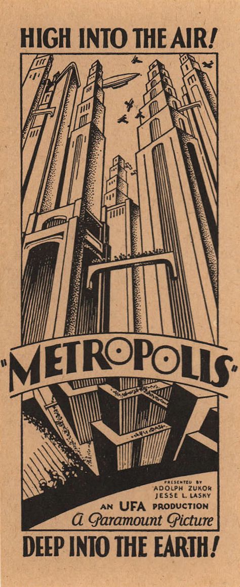 Metropolis Movie, Metropolis Poster, Metropolis 1927, Movie Tattoo, Fritz Lang, Classic Movie Posters, Advertising Material, Original Movie Posters, Paramount Pictures