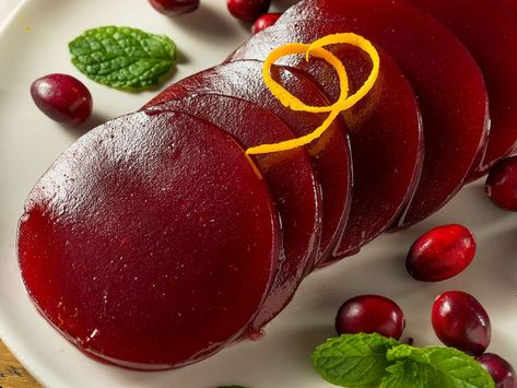 How to Upgrade Canned Cranberry Sauce Ocean Spray Jellied Cranberry Sauce Recipe, Jelly Cranberry Sauce Recipes, Ocean Spray Cranberry Sauce, Cranberry Sauce Recipes, Ocean Spray Cranberry, Canned Cranberries, Cranberry Jelly, Jellied Cranberry Sauce, Canned Cranberry Sauce