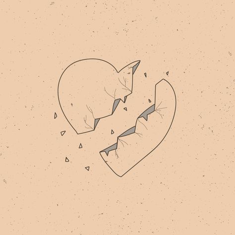 Broke Heart Tattoo, Heart Sketches, Logo Site, Saint Raphael, Tatoo Inspiration, Draw Step By Step, Minimal Tattoo Design, Monogram Tattoo, Human Anatomy Art