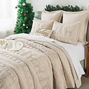 Quilt Bedding Sets, Christmas Bedding Set, Queen Size Bedspread, Twin Quilt Size, Christmas Bedding, Comforter Bed, Christmas Decorations Bedroom, Queen Size Quilt, King Size Quilt