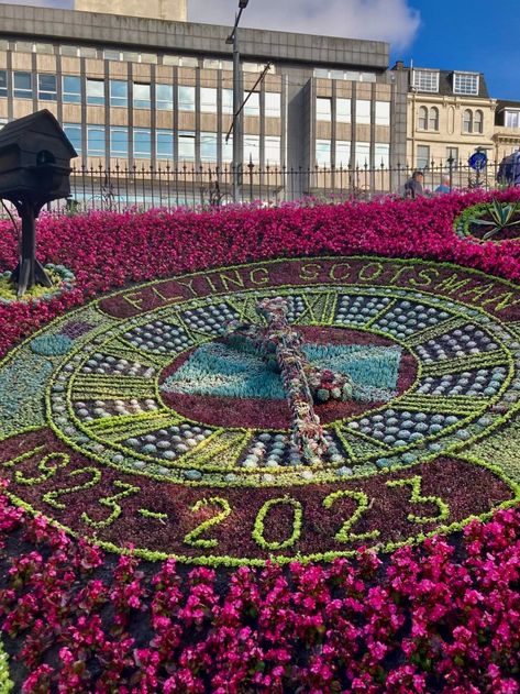 Hi, all 👋 My latest post for Natalie’s #PPAC. This Floral Clock is a large-scale, decorative timepiece in Edinburgh. It can be found by the stairs leading down in to West Princes Street Gardens & has been created from flowers since 1903. I took the shots below at different times & you can see that … Continue reading Floral Clock —.. Garden Clocks, Floral Clock, Photo Blog, Floral Garden, Royal Navy, Public Art, Art Class, Blog Photo, Art Classes