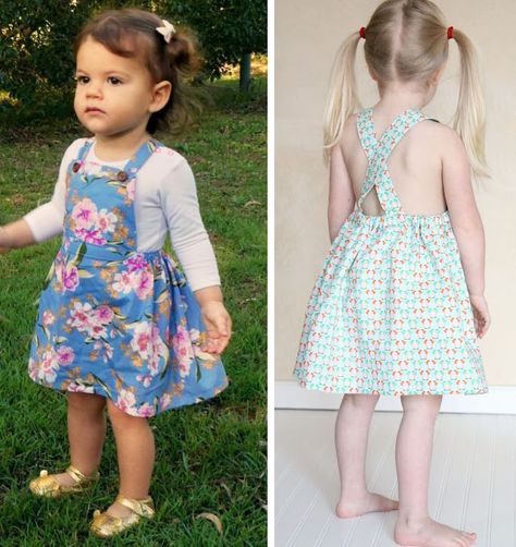 36 FREE Printable Sewing Patterns for Kids, Babies & Toddlers Toddler Girl Dress Pattern Free, Free Baby Girl Sewing Patterns, Toddler Sewing Patterns Free, Toddler Romper Pattern Free, Sewing Toddler Clothes, Baby Girl Sewing Patterns, Toddler Dress Pattern Free, Free Sewing Patterns For Kids, Girls Sewing Patterns Free