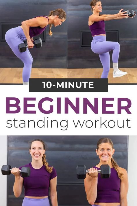 20 Mins Workout At Home, 10 Minute Beginner Workout, Simple Weights Workout, Home Workouts For Beginners With Weights, 10 Minute Weight Workout, Quick Strength Workout At Home, 10 Minute Workout With Weights, Strength Training Guide For Women 30 Day, Tonal Home Gym Workouts