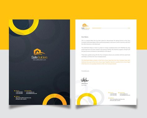 Premium Vector | Creative letterhead design Letterhead Design Branding, Creative Letterhead Design, Professional Letterhead, All Anime Characters, Letterhead Design, Office Set, Letterhead, Chiropractic, Tech Design