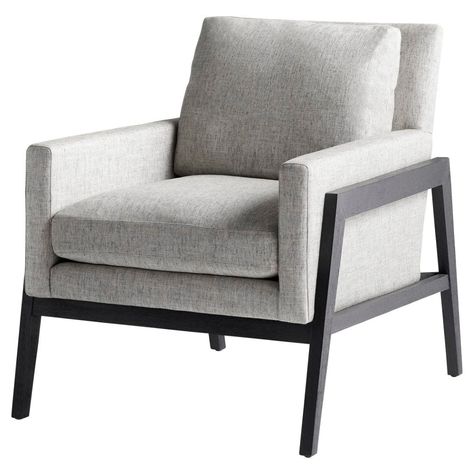 Product Overview Available Dimensions: 34"L x 30"W x 36.5"D x 36.5"H 35"L x 29.5"W x 34"H Available Finishs: Black Grey Natural Material: Linen,Polyester Wood Wood,Foam Black Accent Chair, Contemporary Accent Chair, Fabric Accent Chair, Grey Upholstery, Transitional Living Rooms, Cyan Design, Burke Decor, Occasional Chairs, Modern Chairs