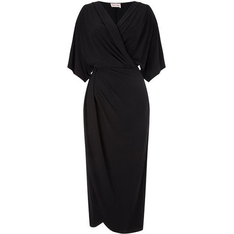 Kimono Sleeve Maxi Dress | Phase Eight ($71) ❤ liked on Polyvore featuring dresses, phase eight dresses, kimono sleeve dress, kimono sleeve maxi dress, maxi dress and phase eight Kimono Mini Dress, Kimono Sleeve Dress, Dress Kimono, Drape Maxi Dress, Wrap Front Dress, Black Dress With Sleeves, Dress Long Sleeves, Maxi Dress Black, Half Sleeve Dresses