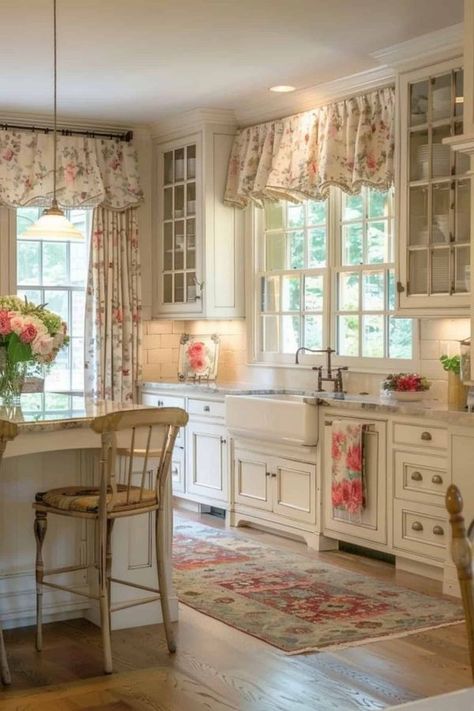 Hello Hayley French Country Cottage Kitchen, French Country Kitchen Ideas, French Country Ideas, Country Kitchen Ideas, Shabby Chic Kitchen Decor, Rustic French Country, French Country Kitchens, French Country Farmhouse, Cottage Kitchens