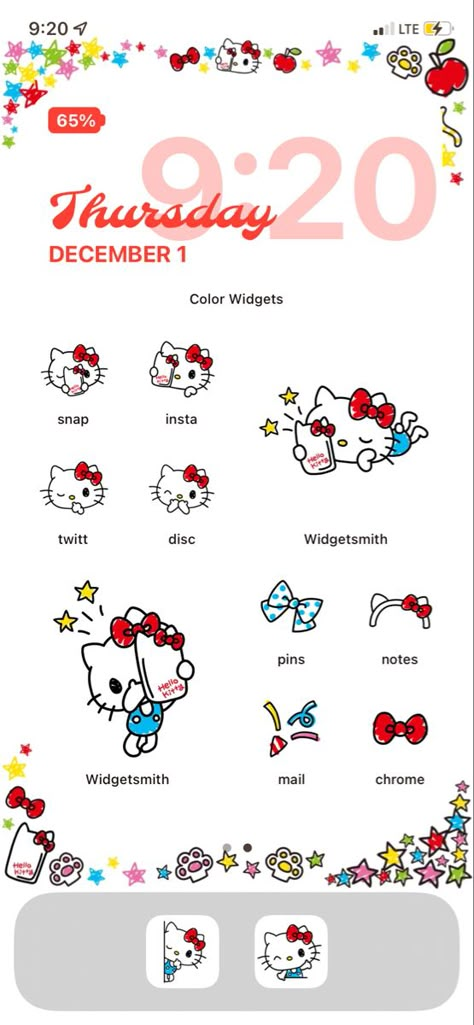 Homescreen Layout Iphone Hello Kitty, Kerropi Phone Theme, Sanrio Ios 16 Layout, Hello Kitty Homescreen Ideas, Sanrio Homescreen Layout, Homescreen Hello Kitty, Hello Kitty Homescreen Layout, Sanrio Phone Theme, Hello Kitty Layout