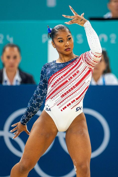 Why Jordan Chiles Decided to Compete in the 2024 Paris Olympics Jordan Chiles Gymnastics, Gymnastics Pics, Black Gymnast, Gymnastics Stunts, Fire Photos, Jordan Chiles, Female Sports, Gymnastics Photos, Usa Gymnastics