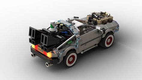 Delorean Car, Custom Delorean, Back To The Future Delorean, Delorean Dmc-12, Dmc Delorean, King Creole, Lego Speed Champions, Back To The Future, Lego