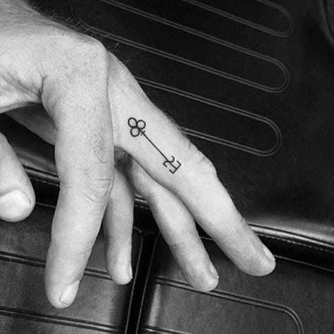 Key in Your Favorite Numbers is listed (or ranked) 11 on the list 27 of the Most Amazing Number Tattoos, Ever Small Key Tattoos, Barcode Tattoo, Taboo Tattoo, Unique Tattoos For Women, Small Finger Tattoos, Rose Tattoos For Men, Key Tattoos, Finger Tattoo For Women, Key Tattoo