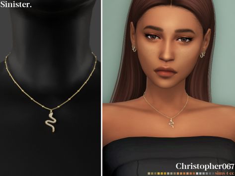 Male Accessories, Sims 4 Piercings, Sims 4 Cas Mods, Nose Piercing Stud, Sims4 Clothes, Sims 4 Collections, Sims 4 Mods Clothes, Snake Pendant, Sims 4 Cas