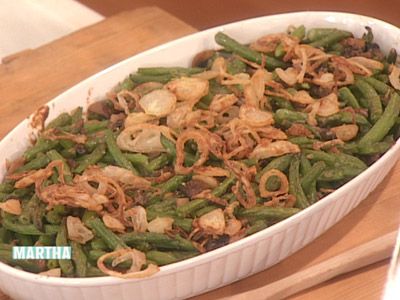 Green Bean Casserole, Recipe from Everyday Food, November 2009 Chicken Green Bean Casserole, Thanksgiving Green Bean, Thanksgiving Green Bean Casserole, Fresh Green Bean Casserole, Homemade Green Bean Casserole, Thanksgiving Casserole, Green Bean Casserole Easy, Low Carb Menus, Beans And Sausage