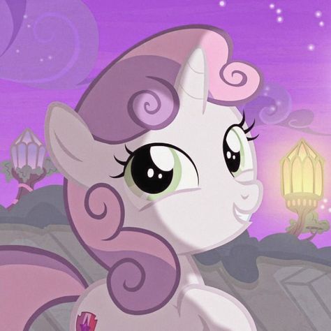 Sweetie Belle Mlp, Mlp Sweetie Belle, Cutiemark Crusaders, My Little Pony Icon, Mlp Pfps, Mlp Icons, Sweetie Belle, Cutie Mark, My Lil Pony