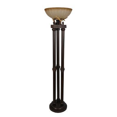 LampsPerSe Polyresin 71.25" Floor Lamp Torchiere Floor Lamp, Floor Lamps, Decor Lighting, Accent Furniture, Cool Furniture, Home Lighting, Kitchen Furniture, Online Furniture, Lamp Post