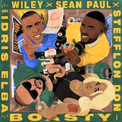 Boasty - Wiley, Stefflon Don & Sean Paul Feat. Idris Elba | Shazam Stefflon Don, Mason London, London Illustration, J Dilla, Sean Paul, New Music Releases, Free Ringtones, Idris Elba, Elba