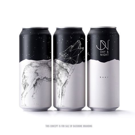 Design inquiry 👉🏻@thelogoartist . . Designed by: Backbone Branding @backbonebranding Visuell Identitet, Graphisches Design, Wine Poster, Botol Air, Cool Packaging, Beer Packaging, Beer Design, Graphic Design Packaging, Packing Design