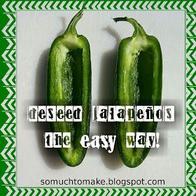 So Much To Make: De-Seed Jalapeños the EASY Way Zucchini Salsa, Garden Recipes, Salsa Verde, Diy Tips, Stuffed Jalapeno Peppers, Making Machine, Green Thumb, Vegetable Garden, Cooking Tips