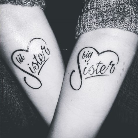 Sis Tattoo Ideas, Sis Tattoo, Sister Tattoo Infinity, Sister Tattoo Designs, Sisters Tattoo, Forever Tattoo, Matching Sister Tattoos, Sibling Tattoos, Inspiration Tattoos