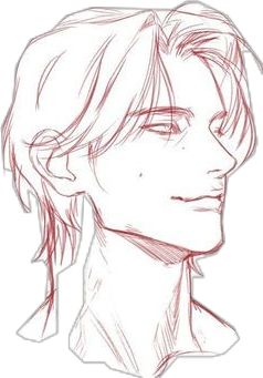 Drawing Male Anatomy, Cool Digital Art, Digital Art Inspiration, Drawing Male Hair, Male Face Drawing, Male Art Reference, Profile Drawing, Character Artist, Face Sketch